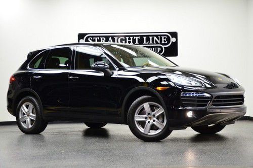 2011 porsche cayenne s blk/tan msrp $79k nav, bose etc..