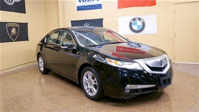 2010 acura tl with full warranty leather heated seats sunroof xm radio like new!