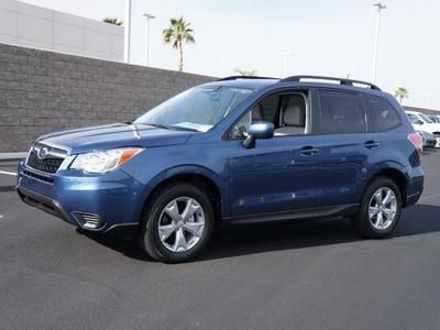 Brand new 2014 forester premium 6spd man awd bluetooth alloy wheels power seat