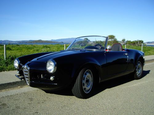 1957 alfa romeo giulietta spider veloce 1.3l