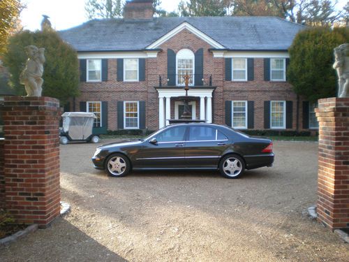 2000 mercedes s500 amg sport model s class no reserve sun roof. a wonderful car