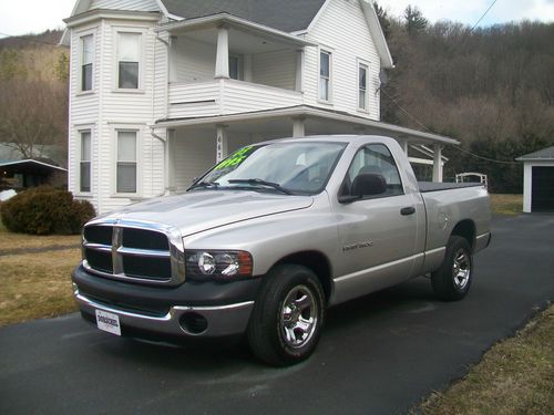 No reserve 2003 dodge ram 1500 st standard cab pickup 2-door 3.7l custom!!!