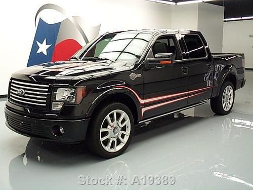 2011 ford f150 harley-davidson crew sunroof nav 22s 13k texas direct auto