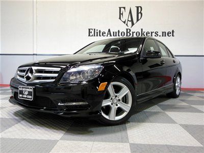 2011 c300 4matic sport 23k-navigation-pano roof-p01 pkg-msrp $45,500