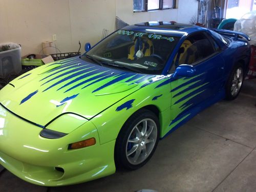 1992 mitsubishi 3000gt vr-4 fully custom very nice! 60k