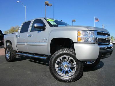 2010 chevrolet silverado 1500 lt crew cab 4x4 lifted truck~rancho lift! awesome!