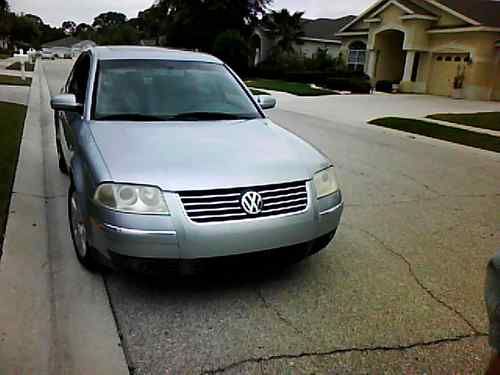 2002 vw passat v6, at, ac, blue, 111,000 mi., runs good