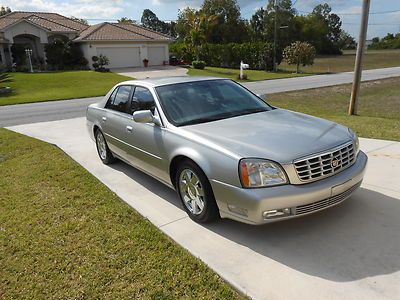 2004 cadillac deville dts florida car 2 owner heated and cooled seats cd holder