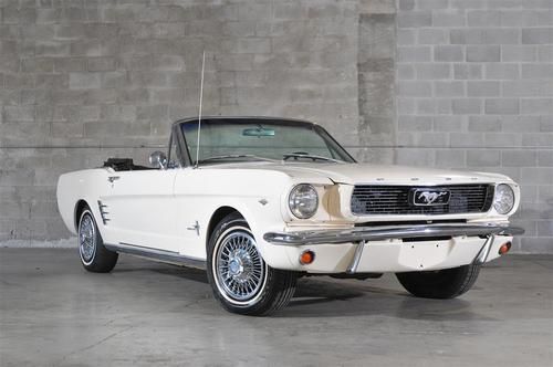 1966 ford mustang convertible a code