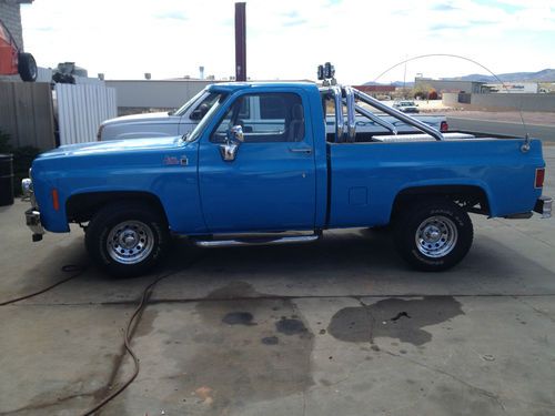 Restored 1980 chevy shortbed pickup