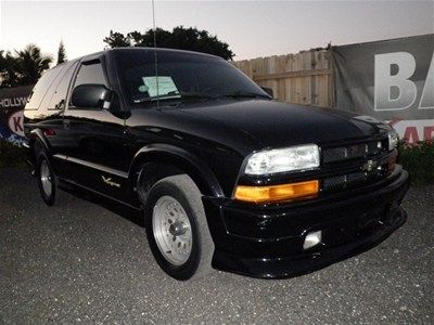 2003 chevrolet blazer xtreme 4.3l v6 auto black 2 door