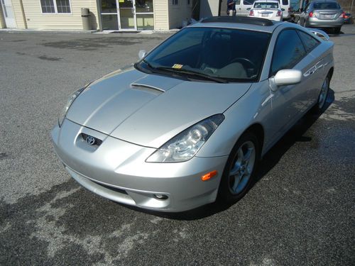 2001 toyota celica gts hatchback 2-door 1.8l leather, sunroof, alpine audio