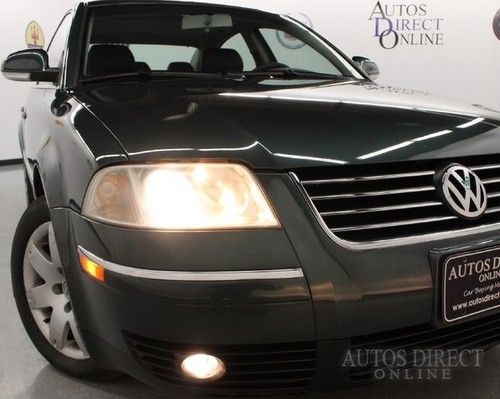 We finance 2005 volkswagen passat sdn gls 4motion 1.8t awd clean carfax mroof cd