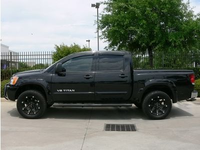 Titan sv 4x4 6 disc changer bed liner front guard rear sensors custom rims