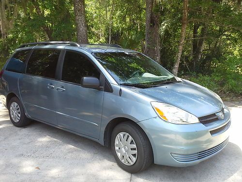 2005 toyota sienna-v6 ce, one owner, 45k miles **no reserve**