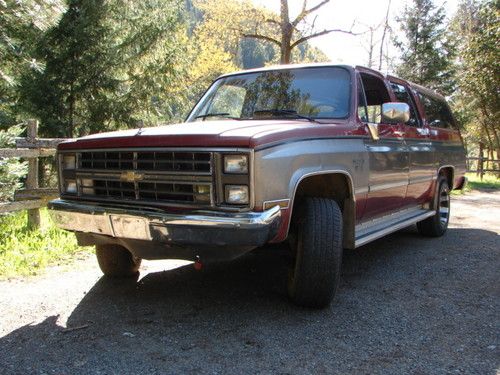 1985 chevy 6.5 diesel 4x4 suburban, 1/2 ton pickup truck newer engine