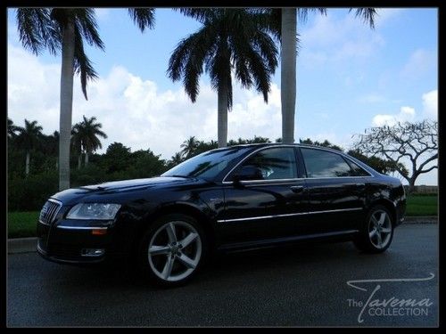 08 a8l w12 450hp v12 engine! navigation, dual rear dvd, keyless go, xenon fl