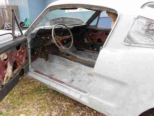 1966 Ford Mustang GT Fastback Project,2+2,66,1965,65,K,A,code,4 Spd,GT 350,289, image 11