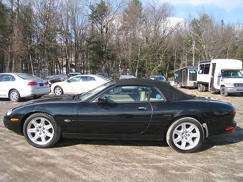 2000 jaguar xk8 convertible roadster salvage repairable flood low miles jag xk 8