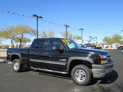 2005 4x4 4wd turbo diesel black automatic crew cab pickup truck