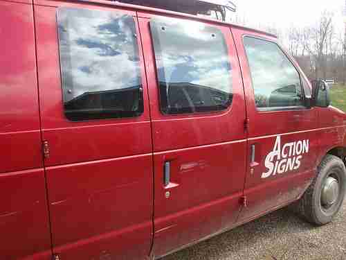 2001 Ford Econoline Van Boom Lift Truck Super Duty 35 Foot, image 10