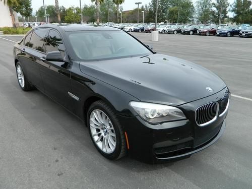 2012 bmw 7-series 750li m sport immacaulate, low low miles, executive demo