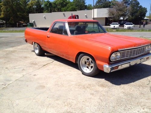 1964 chevy el camino / 327 / auto / nice car/ hugger orange