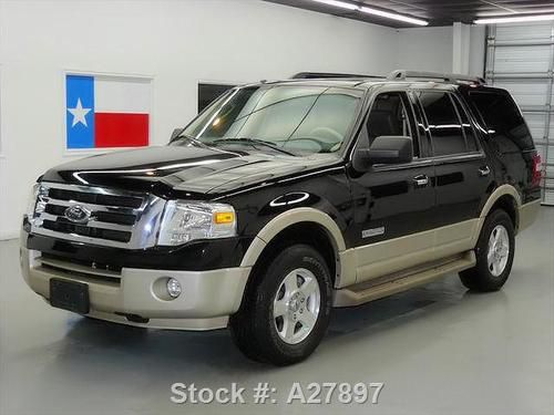 2008 ford expedition eddie bauer sunroof nav dvd 54k mi texas direct auto