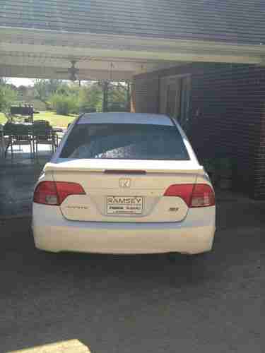 2007 Honda Civic Si 4 door sedan vTEC spoiler, sunroof, aux, charcoal interior, US $11,000.00, image 3