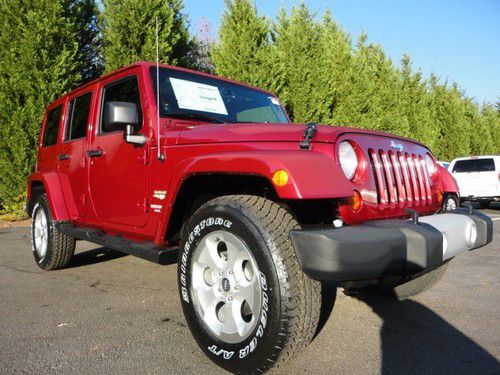 New 2013 jeep wrangler unlimited sahara hard top free ship!!! l@@k!!!