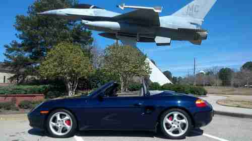 2001 Porsche Boxster Roadster S Convertible 2-Door 3.2L, image 2