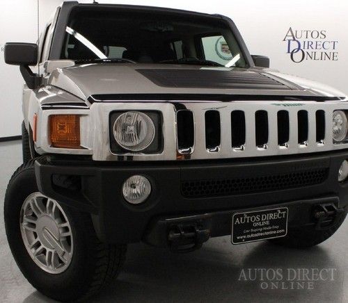 We finance 2006 hummer h3 4wd auto clean carfax cd keylessentry 79k susppkg fogs