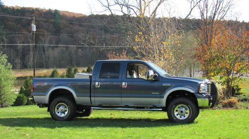 Ford f250 4x4 crew cab lariat 6.0l v-8 diesel