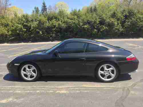 1999 Porsche 911 Carrera Coupe 2-Door 3.4L RARE COLOR LOW MILES EXCLN NO RESERVE, image 2