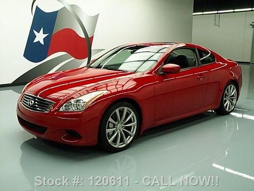 2008 infiniti g37 sport coupe sunroof 19" wheels 45k mi texas direct auto