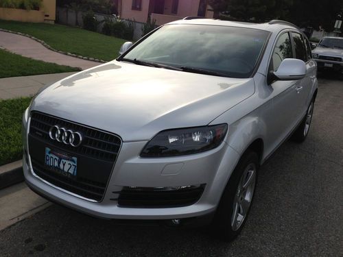 2007 audi q7 one owner, bumper to bumper coverage