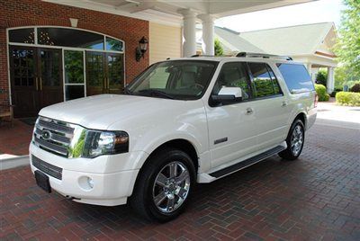 2007 ford expedition el limited nav dvd 2nd row buckets chrome we take trades nc