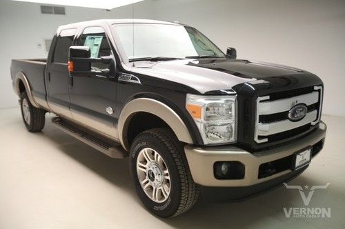 2013 king ranch crew 4x4 fx4 longbed navigation sunroof leather 20s aluminum