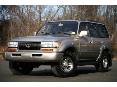 1997 lexus lx450 4x4 awd loaded 3rd row 7 passenger clean rare