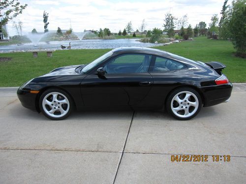 2001 porsche 911 carrera coupe 2-door 3.4l automatic..turbo rims