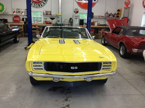 1969 chevrolet camaro rs ss 396 big block