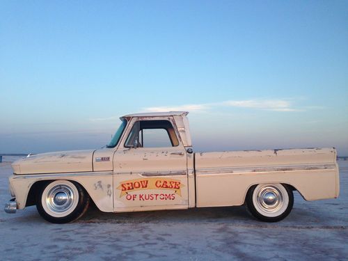 1965 chevy chevrolet fleetside custom cab big back window rat rod hot rod jalopy