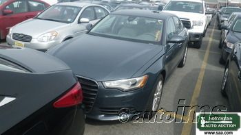 Audi a6 2013 -6-cylinder gas turbo - leather interior- 3.0l tfsi v6 dohc-2kmile