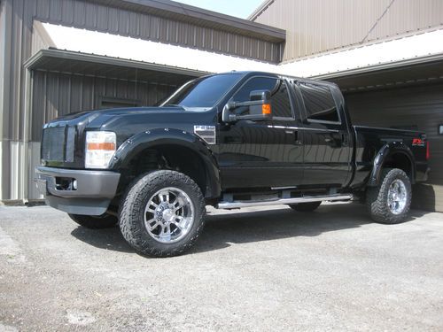 2008 ford powerstroke 6.4 black 4door