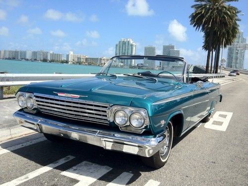 1962 chevrolet impala ss 409 convertible, 4-speed, numbers matching