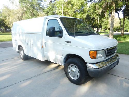 2004 ford e-350 kuv knapheide cutaway service utility truck