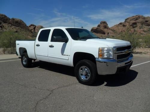 2009 chevrolet 2500hd crewcab short bed 4x4 6.0l vortec