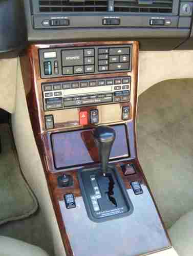 NO RESERVE 1990 MERCEDES 300SL ROADSTER 2-TOPS TAUPE/TAN, image 7