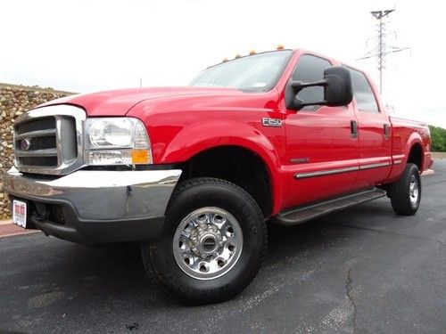 7.3l power stroke-4x4 off road-lariat-crew cab-pwr seat-lthr-cd-elec brake-nice