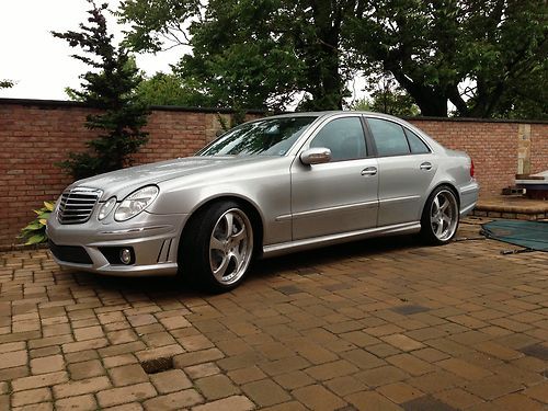 2004 mercedes benz e55 amg 31k miles hre wheels. mint
